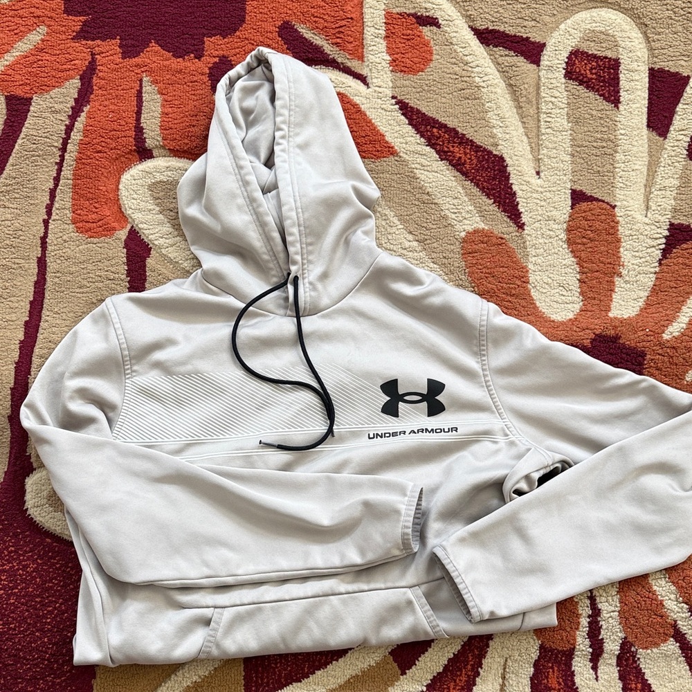 Under Armour Light Gray Hoodie